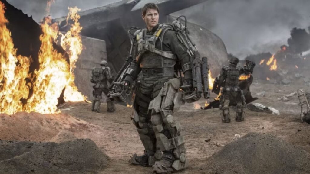 Tom Cruise in Edge of Tomorrow