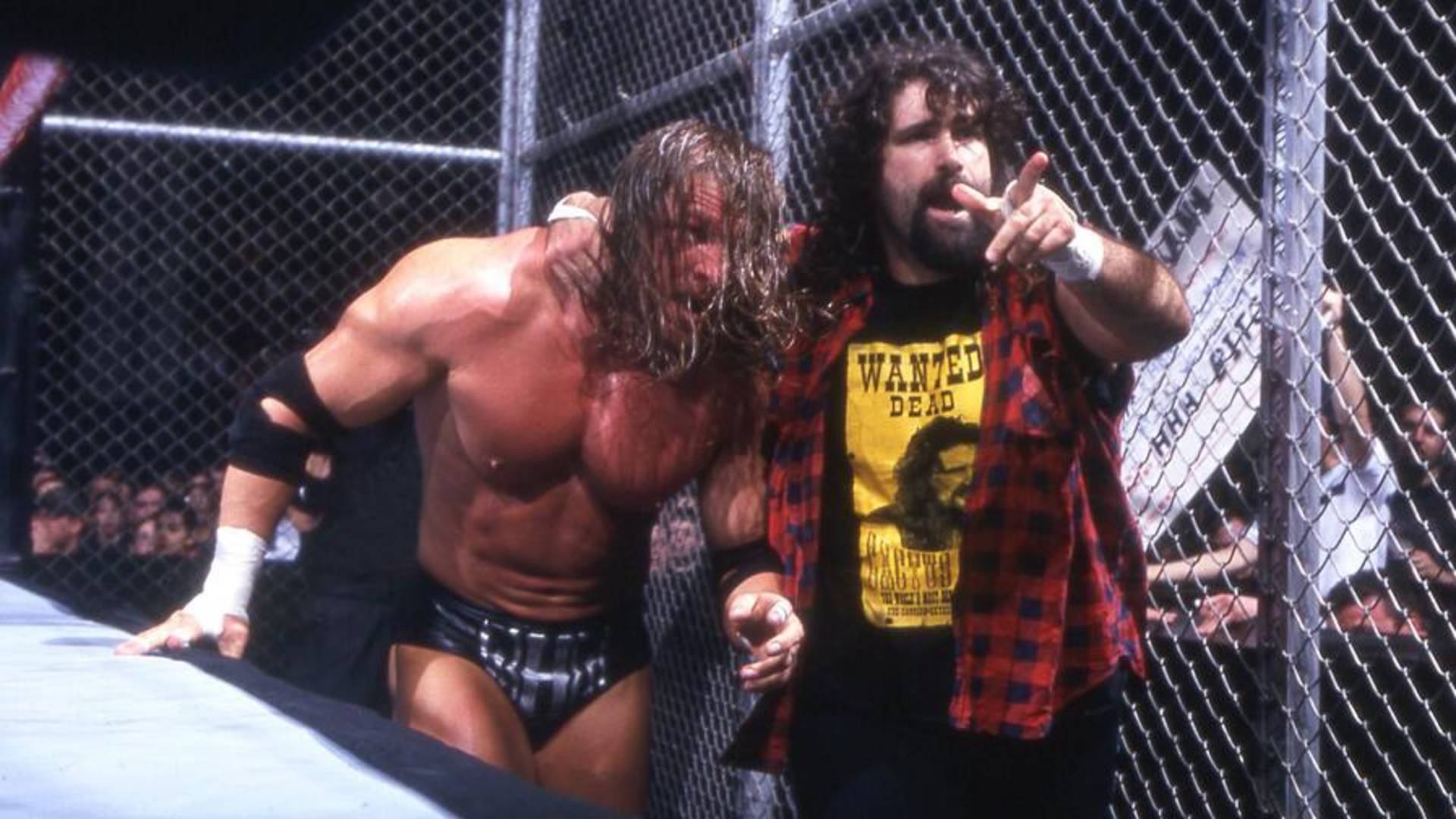 7- Cactus Jack vs. Triple H (No Way Out 2000)