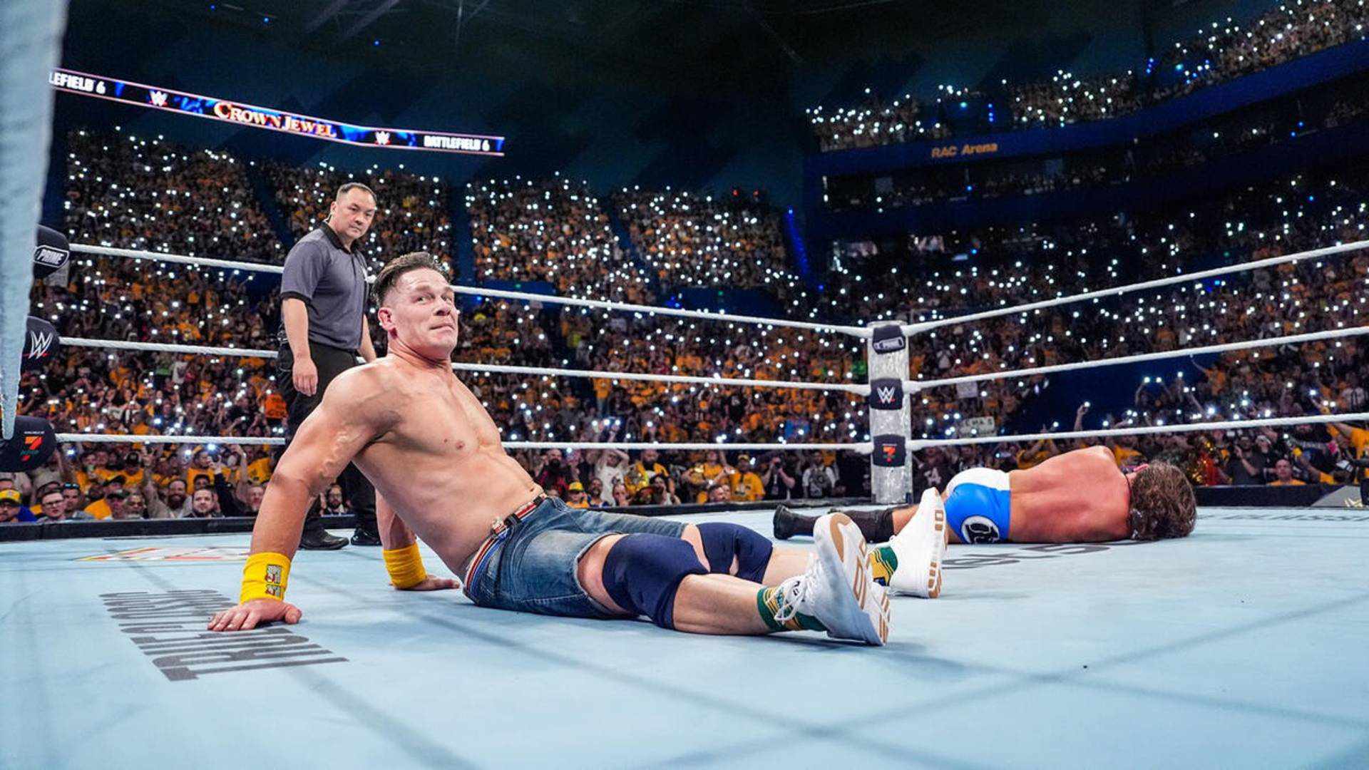 3- John Cena vs. AJ Styles (Crown Jewel: Perth)