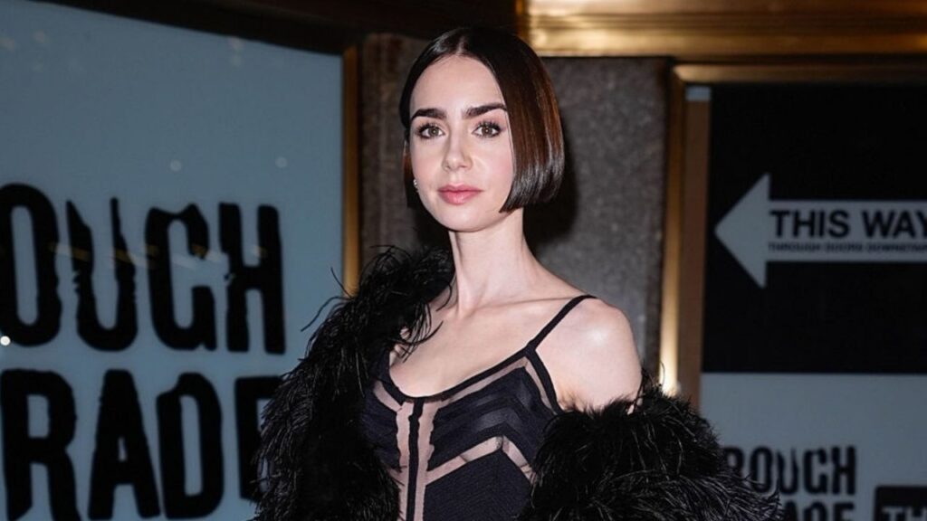 Lily Collins in Emily in Paris
