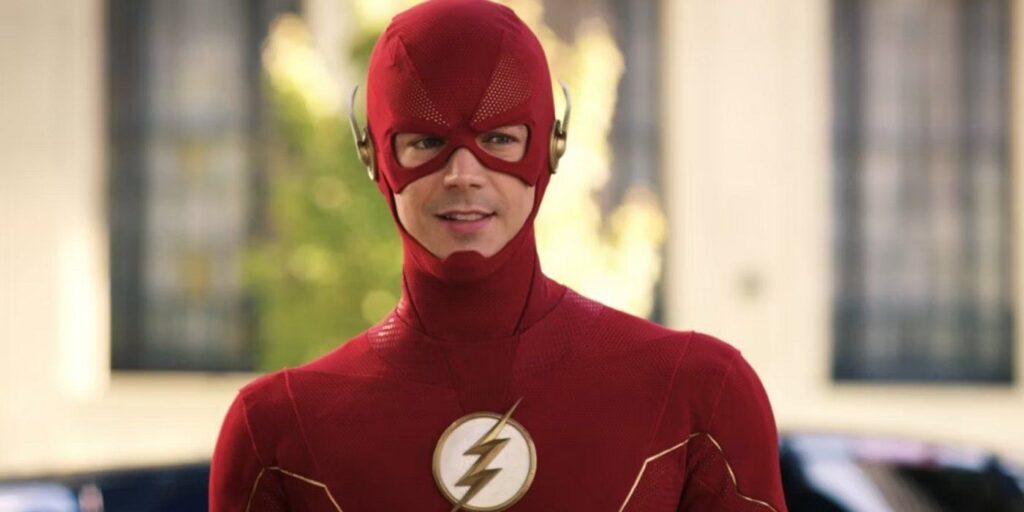 Grant Gustin as The Flash (Image: CW)