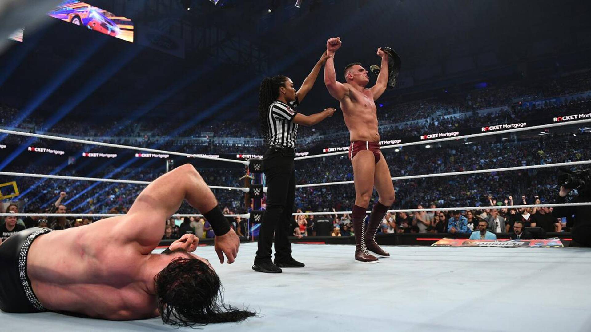 9- Gunther vs. Drew McIntyre – SummerSlam (2023)