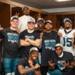 Cooper DeJean with his squad