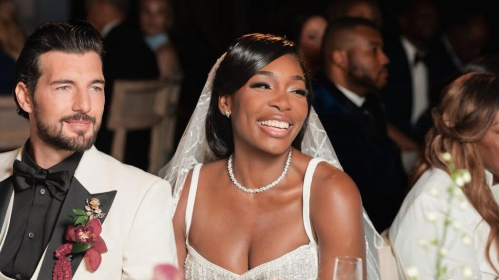 Venus Williams and Andrea Preti