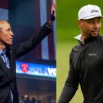 Barack Obama and Mookie Betts