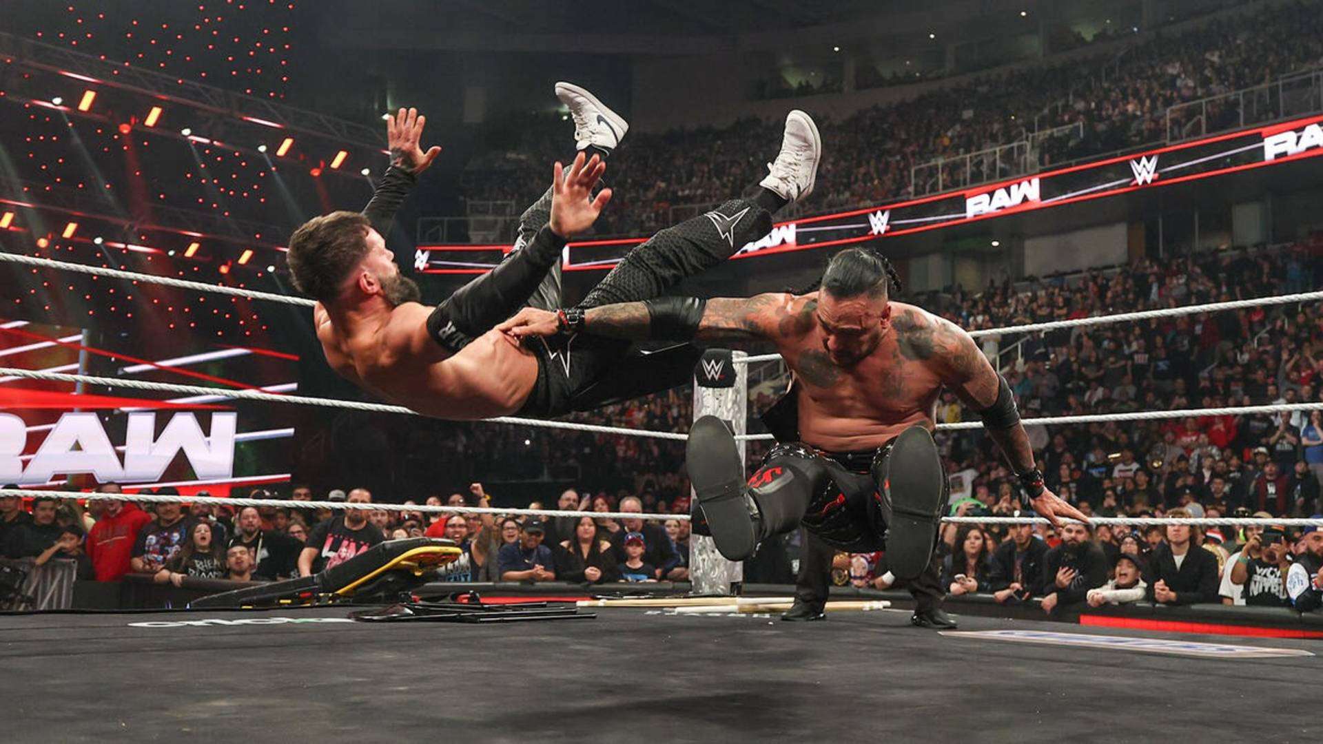 9.⁠ ⁠Damian Priest’s Broken Arrow to Finn Balor