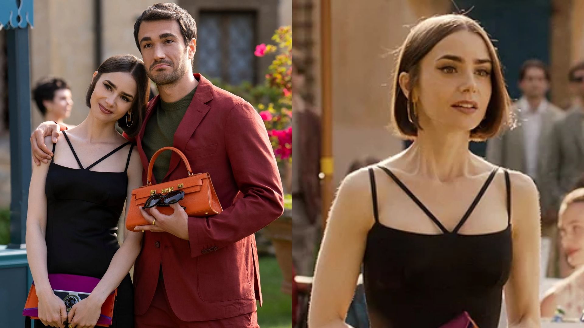 Sharp Strappy Neckline Top