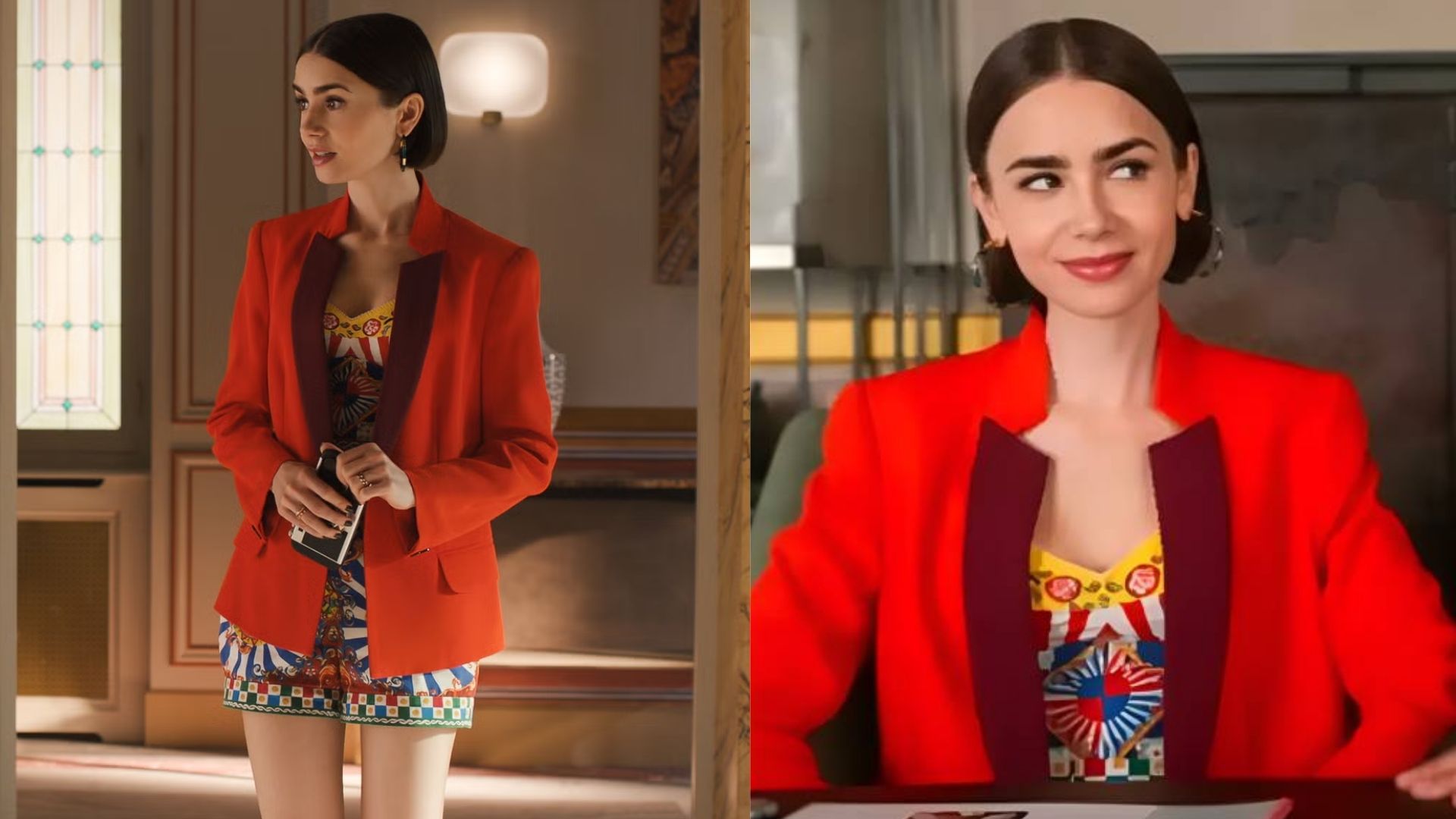 Blazer On Italian Prints