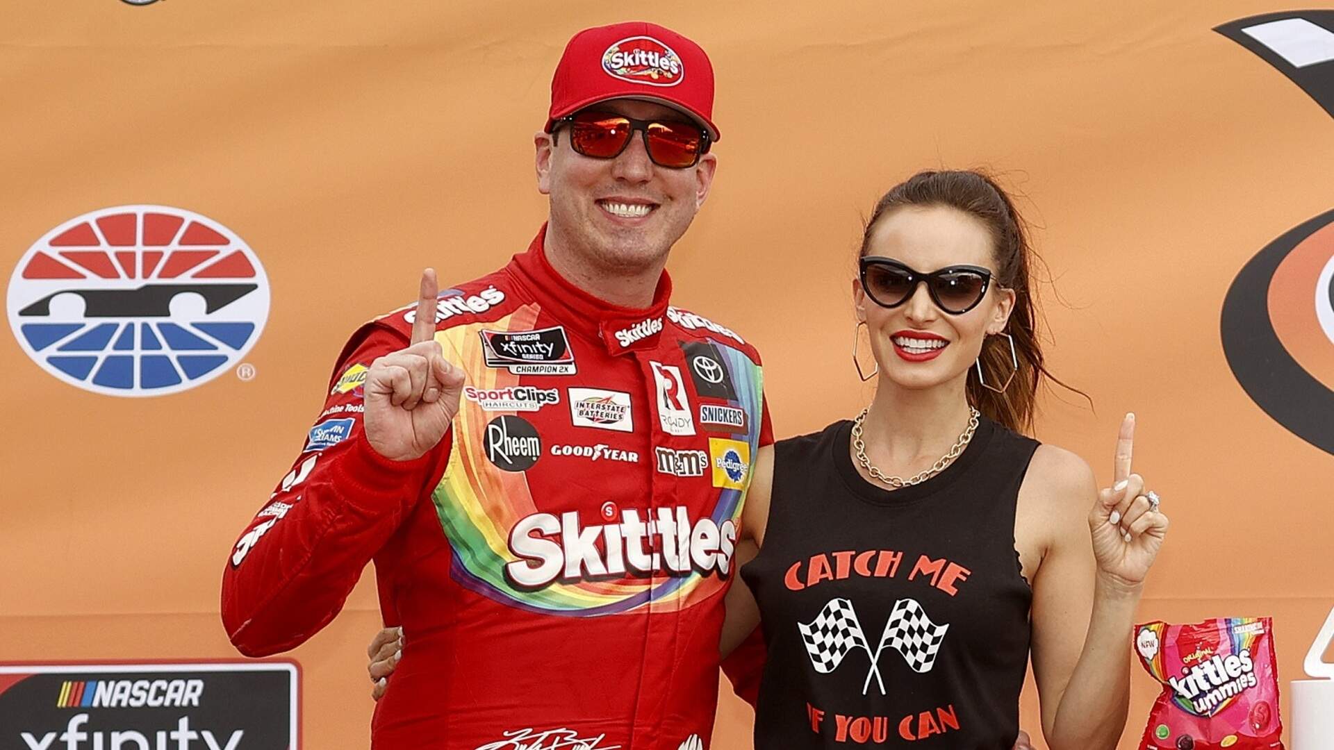 7. Kyle Busch & Samantha Busch