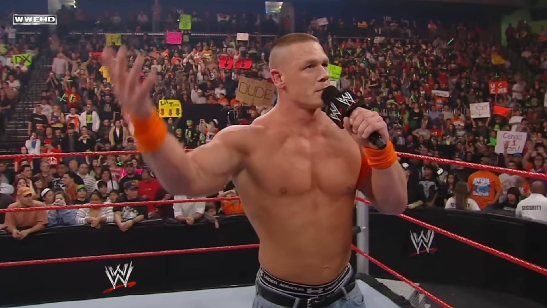 6.⁠ ⁠John Cena - “Never Give Up” Promo