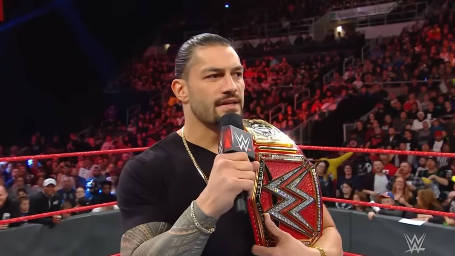 8.⁠ ⁠Roman Reigns - Leukemia Announcement (2018)