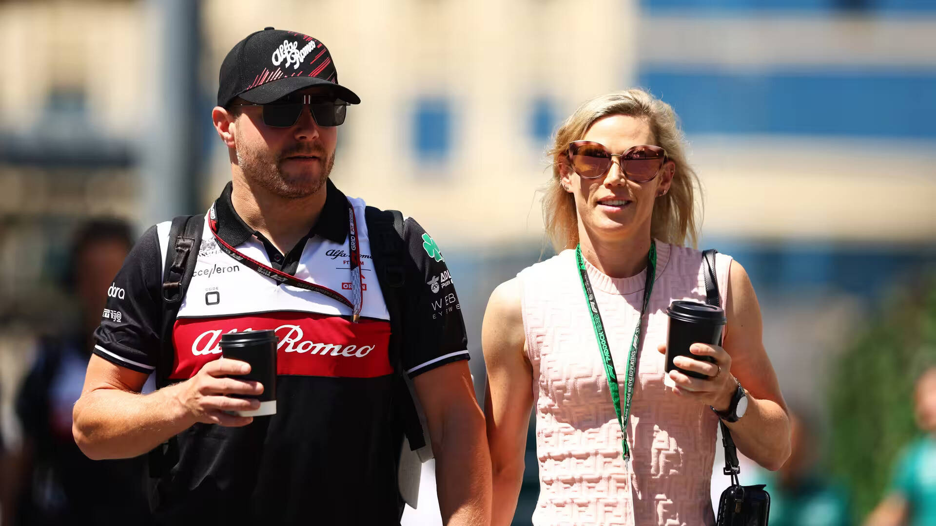 7. Valtteri Bottas & Tiffany Cromwell