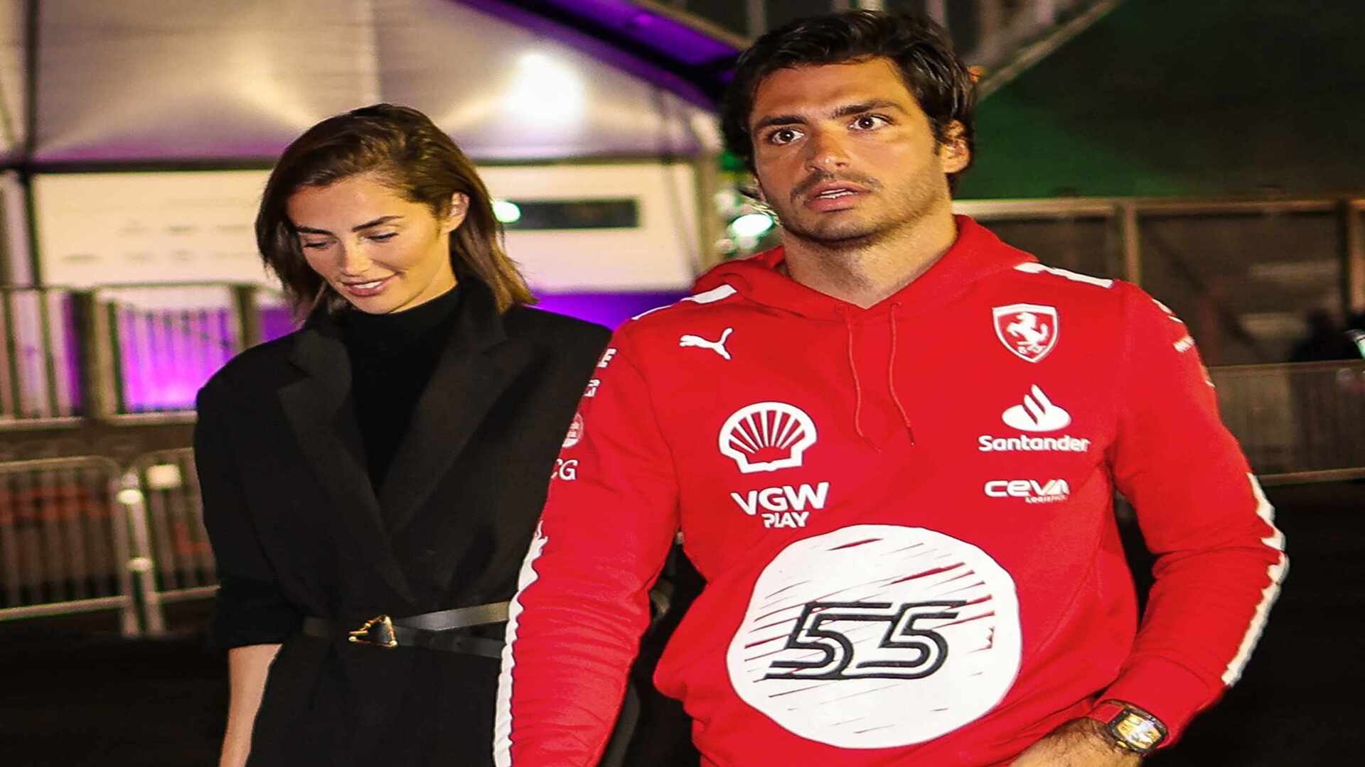 6. Carlos Sainz & Rebecca Donaldson