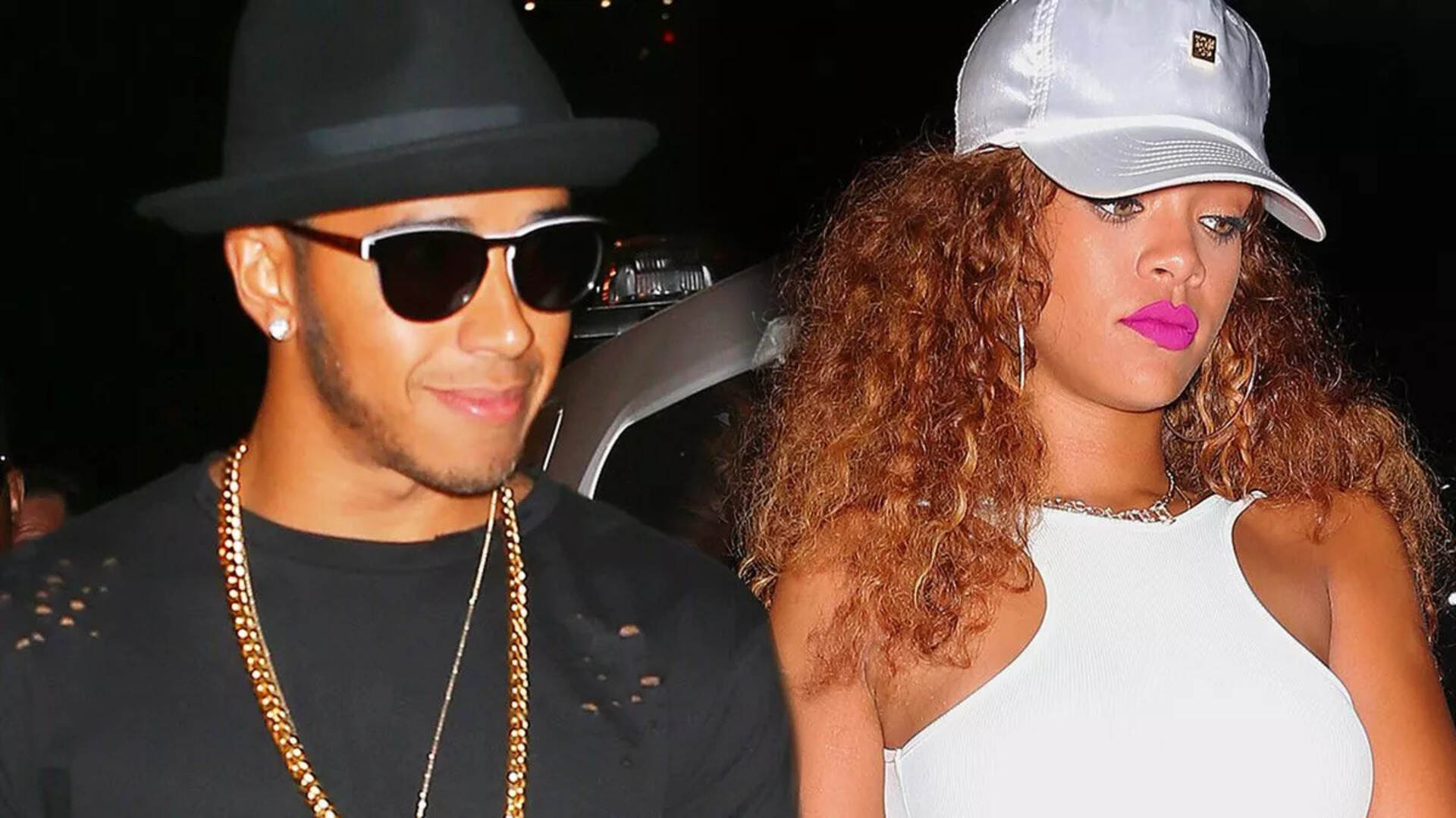 2. Lewis Hamilton & Rihanna