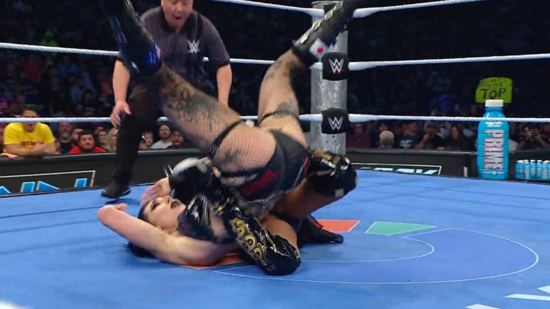 10.⁠ ⁠Damian Priest and Rhea Ripley vs. Aleister Black and Zelina Vega (SmackDown, December 12)