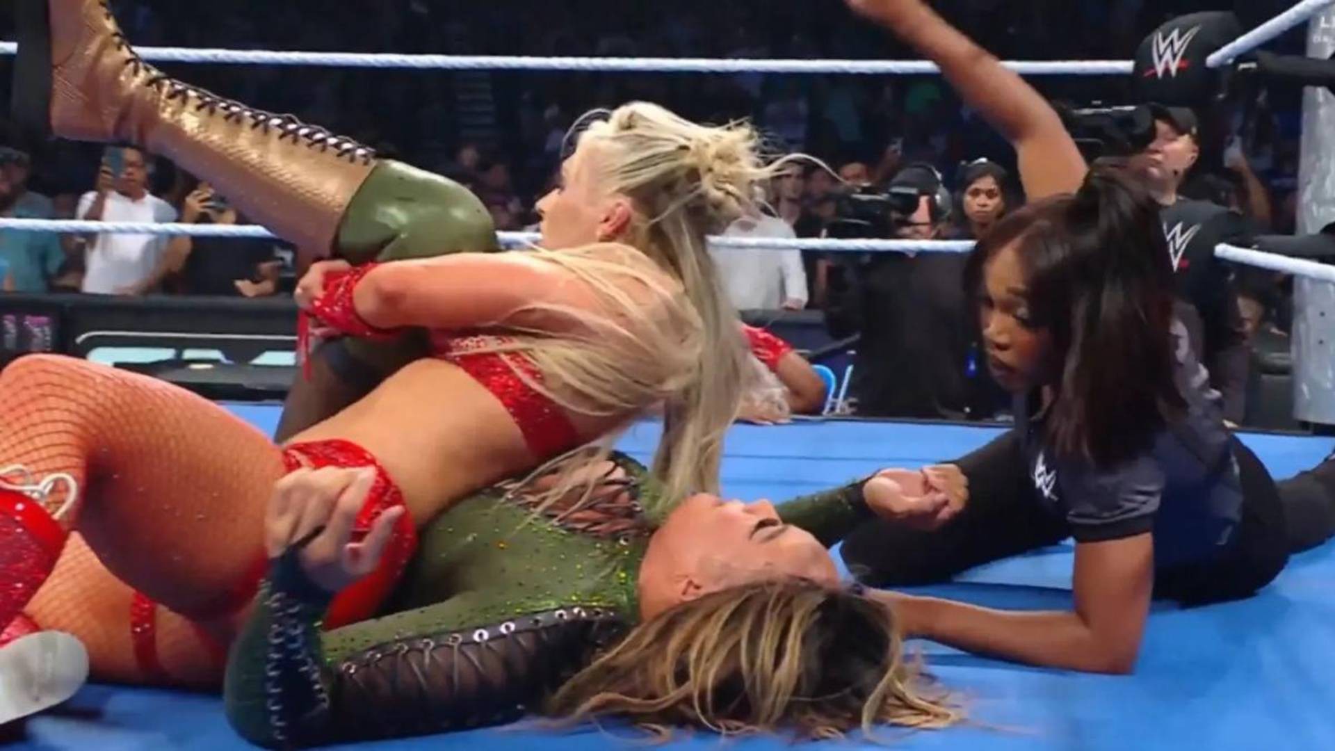 8.⁠ ⁠Tiffany Stratton vs. Nia Jax vs. Jade Cargill (SmackDown, September 26)