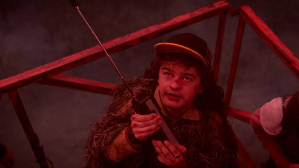 Dustin in 'Stranger Things' (Image: Netflix)