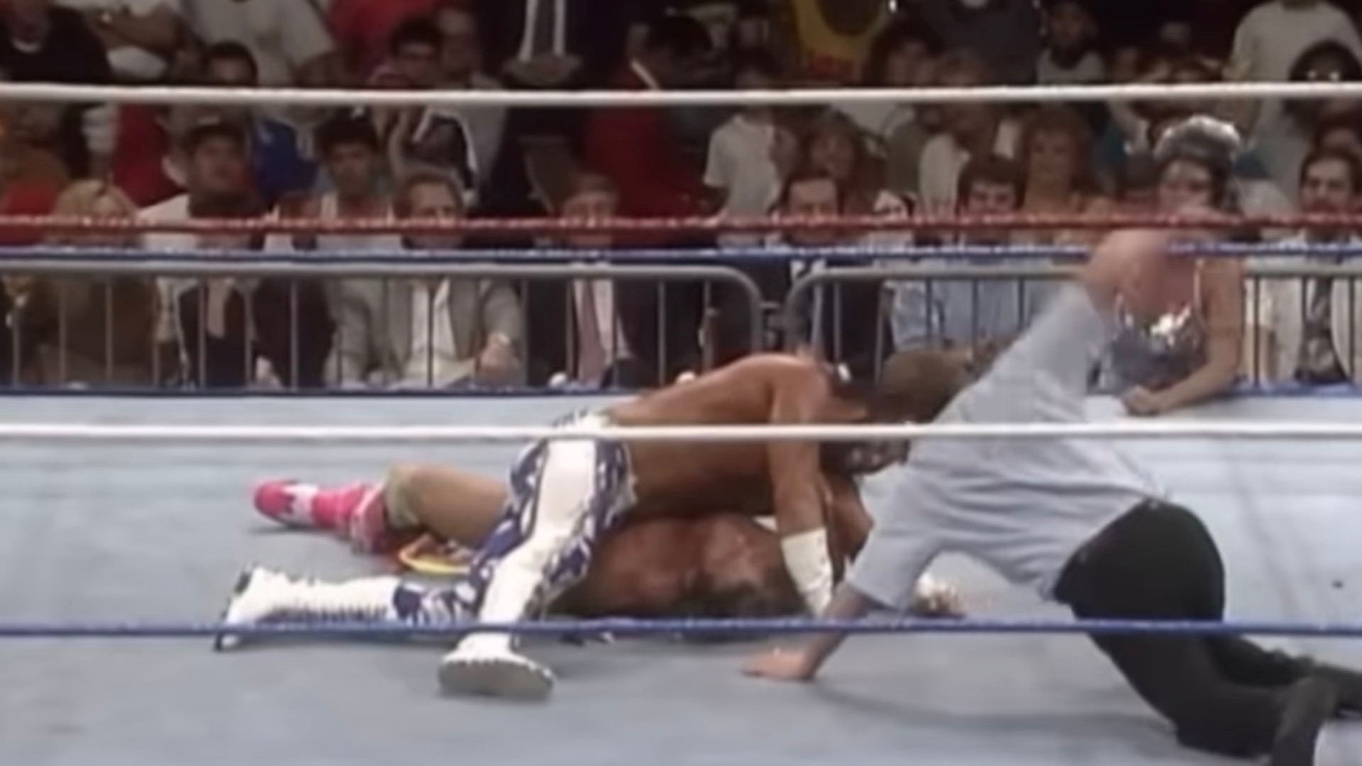 10.⁠ ⁠The Ultimate Warrior Kicks Out After Five Elbow Drops