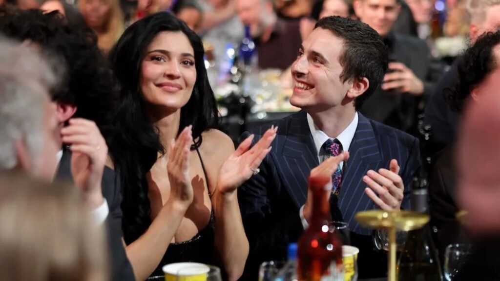Timothée Chalamet and Kylie Jenner