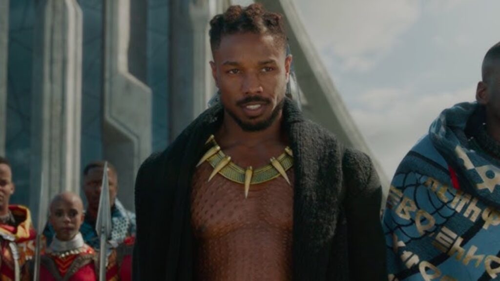 Michael B. Jordan as Killmonger (Image: Marvel)