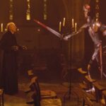 A still from Young Sherlock Holmes