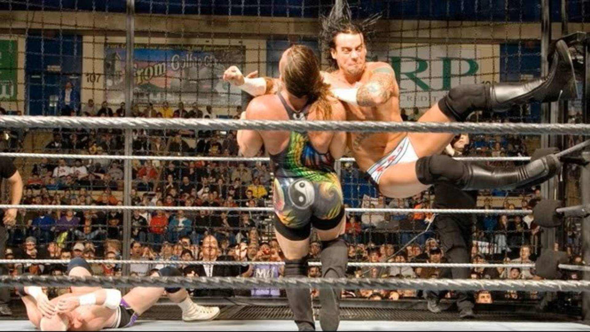 9- CM Punk Winning the Extreme Elimination Chamber