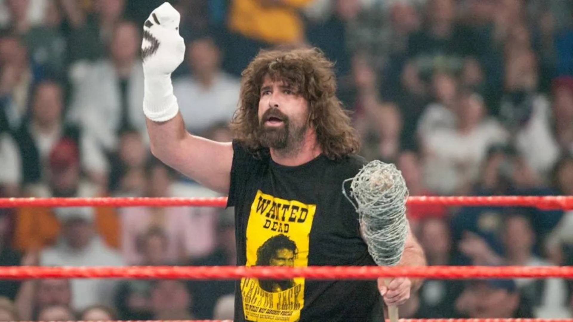 10- Mick Foley Winning the 2004 Royal Rumble