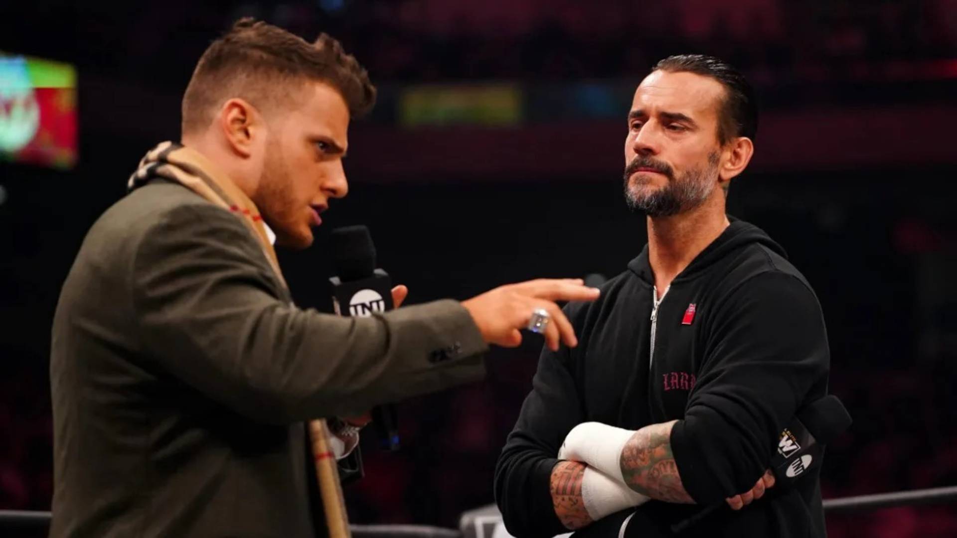 2- CM Punk Finally Meets MJF