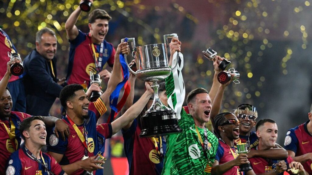 Barcelona after the Spanish Super Cup victory 