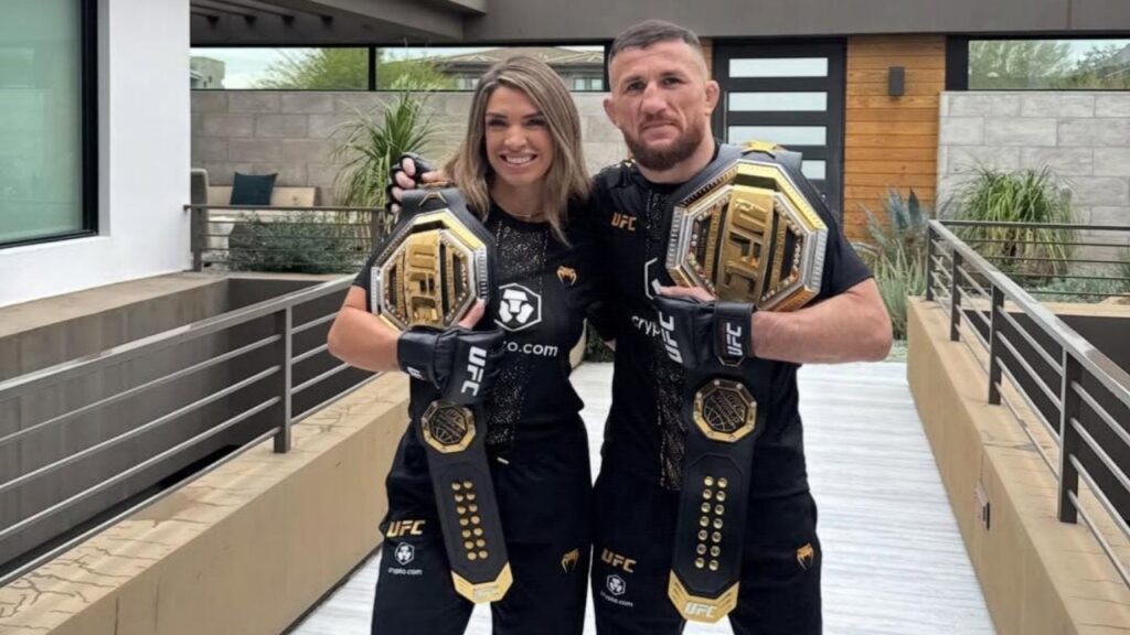 Mackenzie Dern and Merab Dvalishvili