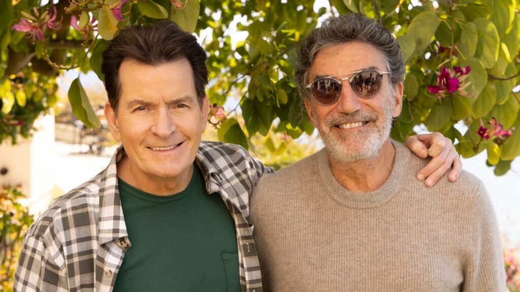 Charlie Sheen and Chuck Lorre