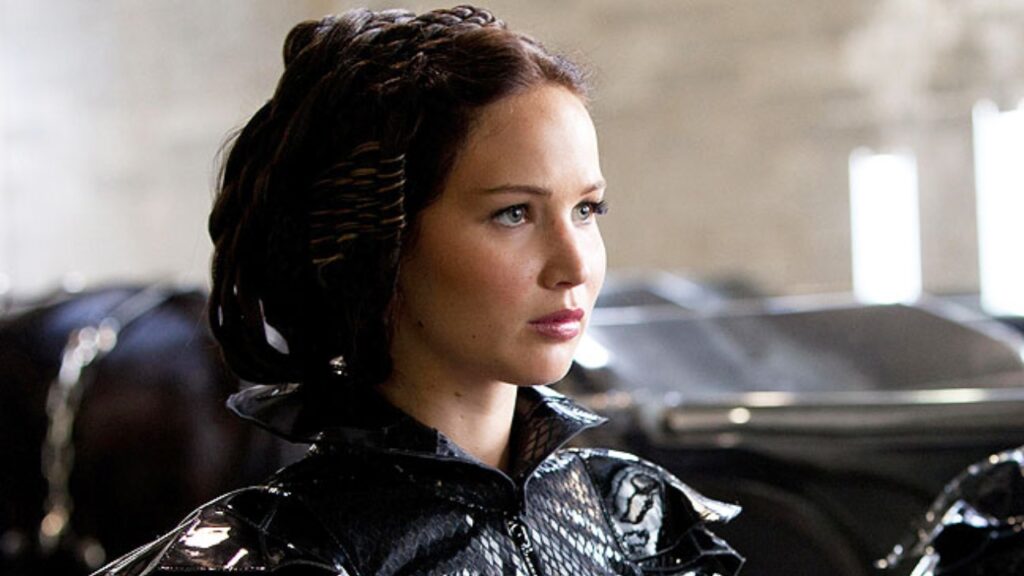 Jennifer Lawrence as Katniss (Image: Lionsgate)