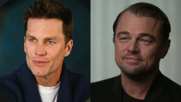 Tom Brady and Leonardo DiCaprio (Image: instagram @tombrady, Good Morning America)