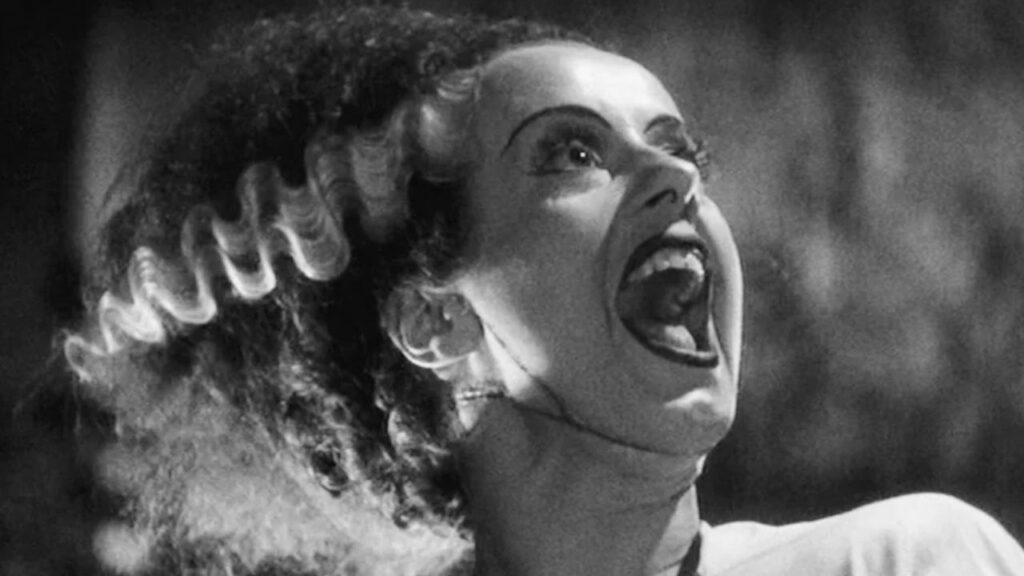 The Bride in The Bride of Frankenstein