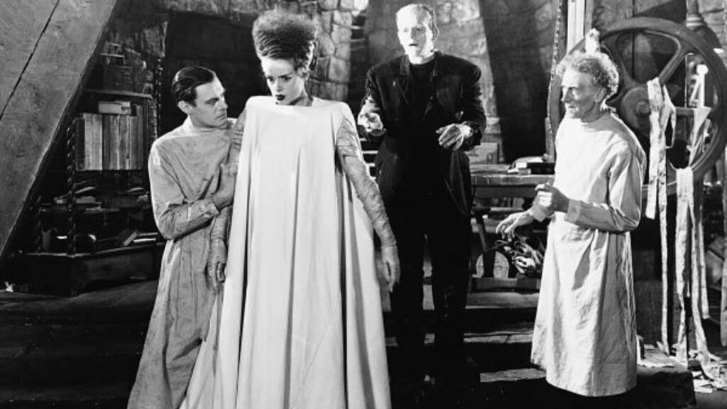 Still from The Bride in Frankenstein