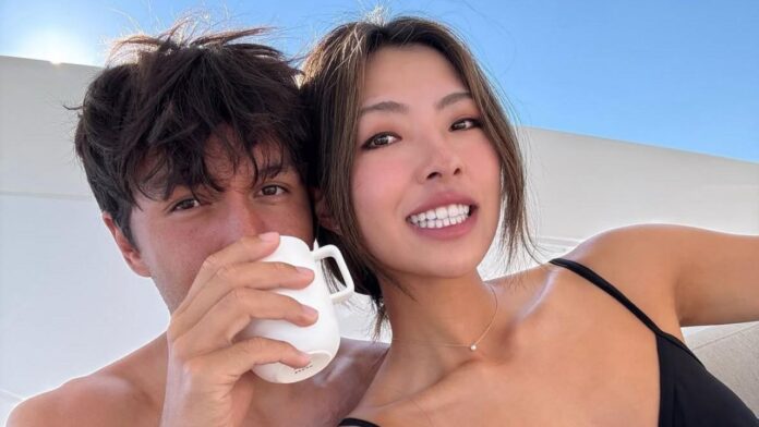 Alex Albon and Lily Muni