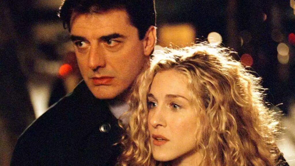 Carrie and Mr. Big in Sex and the City (Image: ABC)