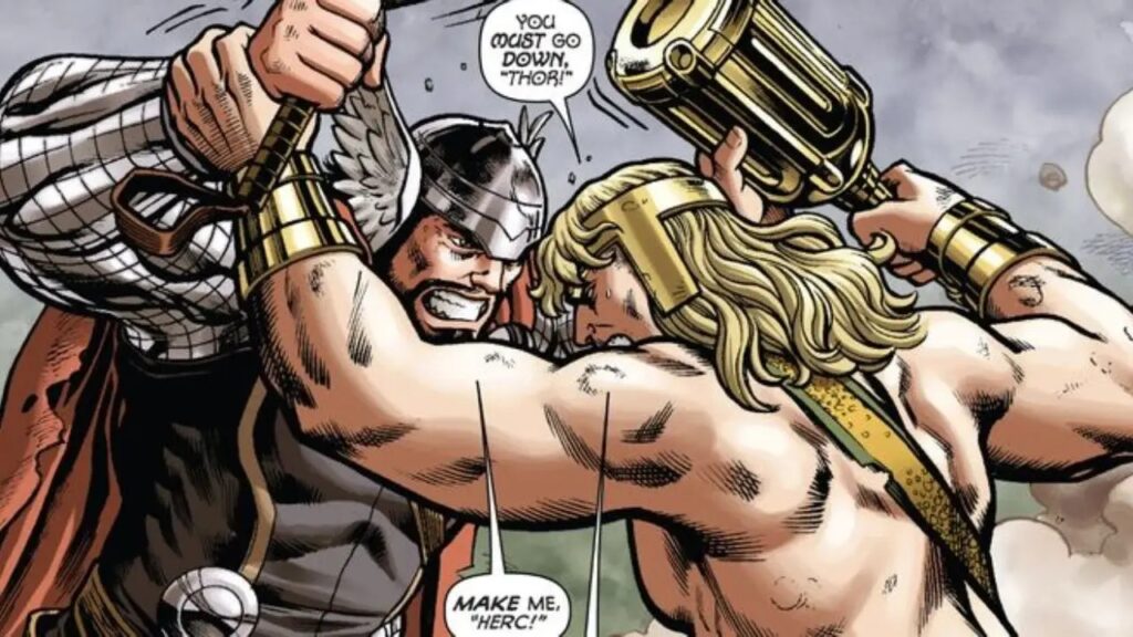 Thor and Hercules (Image: Marvel)