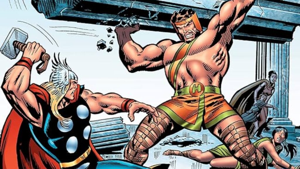 Thor and Hercules (Image: Marvel)