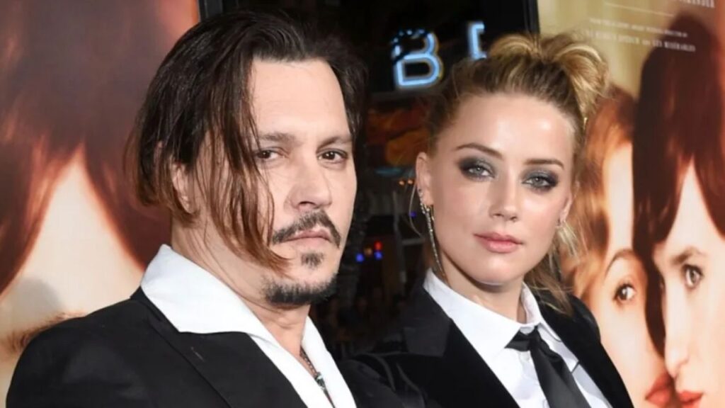 Amber Heard and Johnny Depp
