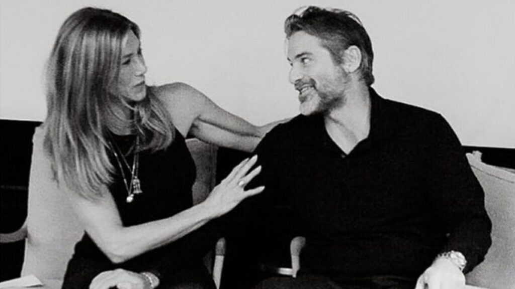 Jennifer Aniston and Jim Curtis