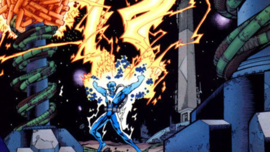 Superman prevented a Moon and Earth Collision (Image: DC)