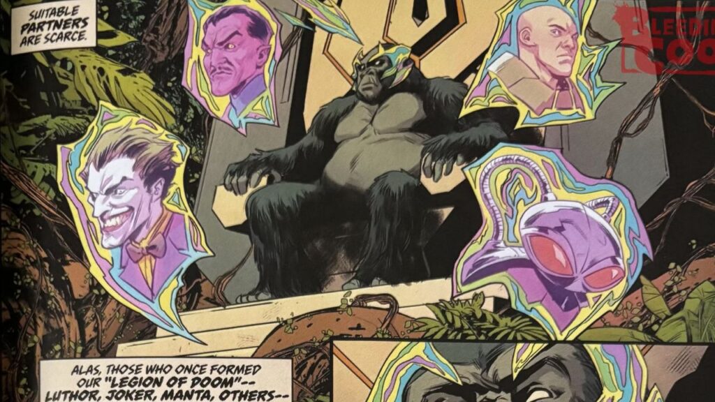 Gorilla Grodd bought back the Legion of Doom (Image: DC)