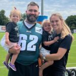 Kylie Kelce and Jason Kelce