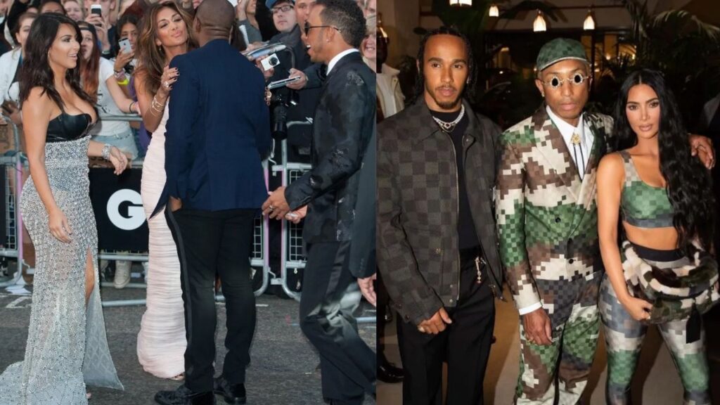 Kim Kardashian and Lewis Hamilton have known each other for over a decade (Image: People)