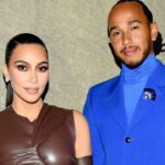 Kim Kardashian and Lewis Hamilton (Image: People)