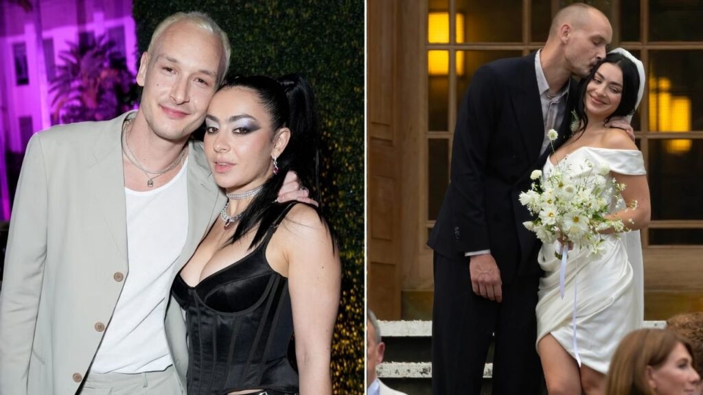 Charli XCX and George Daniel (Image: Vogue)