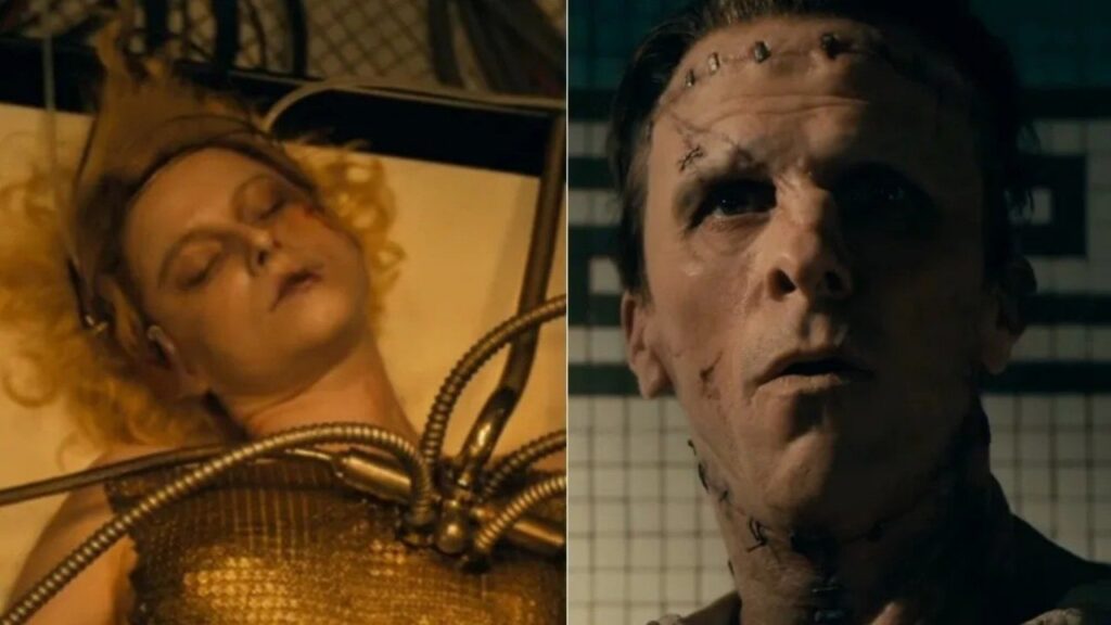 Jessie Buckley and Christian Bale in 'The Bride' 