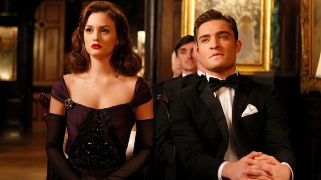 Blair and Chuck in 'Gossip Girl'