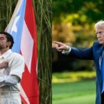 Bad Bunny and Donald Trump